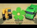 Mega & Hank! Save the City! | Strong Heavy Vehicle Rangers | Tayo Heavy Vehicles | Song for Kids