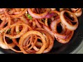 बड़े ही आसान तरीके से बनाए एकदम टेस्टी और चटपटे लच्छा प्याज | Laccha Pyaaz Recipe