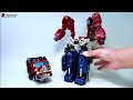 [ Real Sound ] Combine with Trailer！Powermaster Optimus Prime Master Piece God Ginrai Unboxing