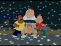 Who Likes To Party over the rollerblading scene from Family Guy