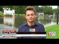 Rains cause major flooding outside Stuyvesant Plaza