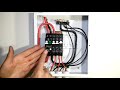 How to wire a single phase distribution board and load circuits - tutorial