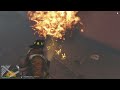 GTA 5 Firefighter Mod Tiller Ladder Truck Responding To Out of Control Fire