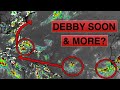 PTC 4 Expected to be Tropical Storm Debby Soon | Another Potential Gulf System after PTC 4