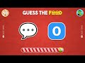 Guess the Food by Emoji? 🧀🍔 | Food and Drink by Emoji Quiz