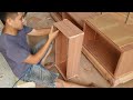 Make TV cabinets and shelves from industrial materials