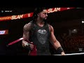 Roman Reigns vs john cena for WWE UNIVERSAL CHAMPIONSHIP [WWE 2K20] ps5 🎮 Gameplay