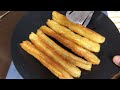 Crispy Potato Churros|| How to Make Churros with Used Nozzles!!it’s very easy and Beautiful#potato