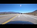 USA Road Trip - Driving from Bishop to Ontario, California