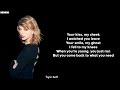 Taylor Swift - This Love (Taylor's Version) (Lyrics)
