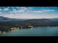 Time Lapse Footage Of Clouds Over Beautiful Landscape And Lake