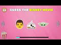 Guess the Disney Movie by Emoji Challenge | Fun Disney Quiz | Emoji Puzzles