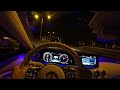2019 Mercedes Benz S 560 Coupé (469PS) NIGHT POV DRIVE Onboard (60FPS)