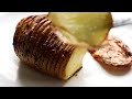 How to make HASSELBACK POTATOES recipe (Baked Potato)