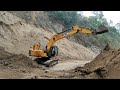 jcb chain road expansion at umlangdi #excavatorroadwork