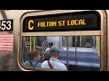 MTA Subway || R160 (C) Train Action
