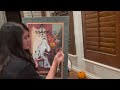 Spooktacular Halloween DIY - Thrift Store Ghost Paintings Come to Life: Vlogtober Day 4