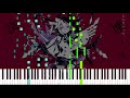 Kairiki Bear - Angel (Unhell) | Piano Cover + Sheet Music (4k)