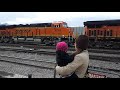 Sasha Sees Her First Train