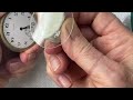 How to Open a Stuck Antique Pocket Watch back cover and bezel