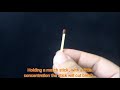 How to Cut a match stick with your mind || Magic Revealed