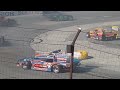 Outlaw Late Model Reverse direction figure 8 feature race Indianapolis Speedrome 6/30/2024