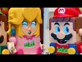 Lego Mario Enters Nintendo Switch to Save Princess Peach | Mario World Game #legomario #legoluigi