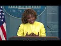 LIVE: Karine Jean-Pierre holds White House briefing | 8/7/2024