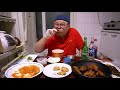 Korean chicken & beer Mukbang Eatingshow