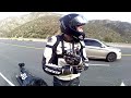 R1 trackbike in the canyons high-speed cornering