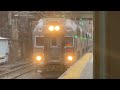 New Jersey transit trains railfanning Gladstone Morris/Essex lines at Summit #4609 and #4636