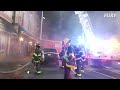 **FIRST DUE!** FDNY Battles ALL-HANDS FIRE in a Nail Salon on the Upper East Side [ MAN Box 1187 ]