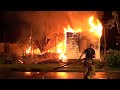 Jacksonville Fire Department Live Burn Training