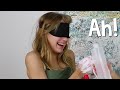 MAKING SLIME BLINDFOLDED!!!