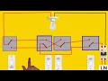 1 bulb 3 switch Connection Diagram || Staircase Wiring diagram 2Way Switch wiring || It's electrical