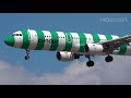 ✈️ 80 AIRCRAFT TAKEOFFS and LANDINGS in 1 HOUR 🇩🇪 FRANKFURT Main Airport Plane Spotting [FRA/EDDF]