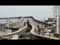 japan's monorail track switching,hd