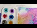 49] Alcohol Ink WISPY Looks + embellishments - Detailed Tutorial