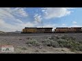 Autorack Railcars Popping Through the Cajon Pass