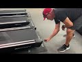 EXP Series Treadmill Setup - Running Belt Tension (Stomp Test)