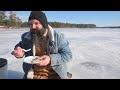 Ice Fishing Catch and Cook