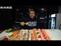 This $300 UNBEATABLE SUSHI CHALLENGE KILLED ME | World's Biggest Sushi Challenge | 寿司食べ比べチャレンジ
