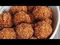 Real Meaty Vegan Meatballs with TVP - Gluten-free