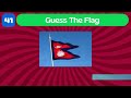 Guess The Flag Quiz 🚩 | 50 Countries Flag Quiz