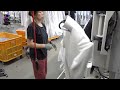 Amazing Korean Clothing Bulk Laundry Factory Where Automatic Machines Even Iron the Clothes