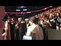 Justin Gaethje UFC Glendale Walkout Hero’s Welcome crowd POV