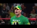 John Cena’s entrance at WWE MONDAY NIGHT RAW 19 July 2021