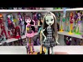 Restoring original monster high dolls from 2010! Draculaura, frankie, Cleo