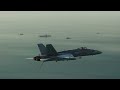 Carrier Strike: F/A-18C Naval Attack Against Oil Rig | 4K Max Graphics DCS World