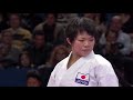 (1/2) Karate Japan vs Italy. Final Female Team Kata. WKF World Karate Championships 2012